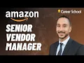 Interview Amazon Sr Vendor Manager Owner of Authenticity through Culture Diversity Inclusion