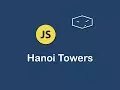 hanoi towers in javascript