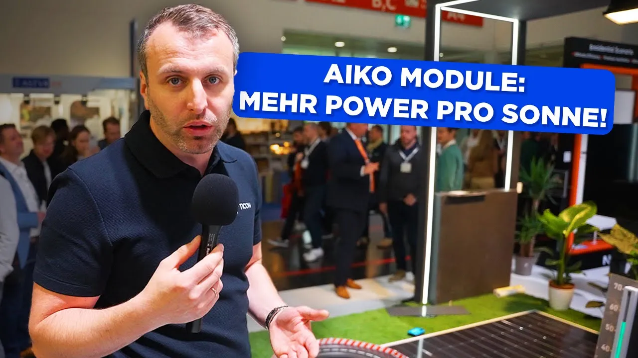 AIKO auf der Intersolar 2025: Module im Extrem-Test