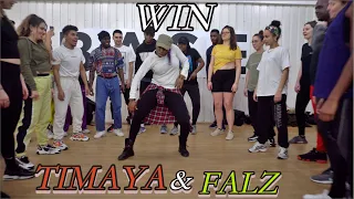 timaya win ft falz fumy choreography