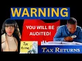 IRS REVEALS TOP AUDIT RED FLAGS FOR SCHEDULE C and EITC FILERS FOR 2026 how to avoid being audited