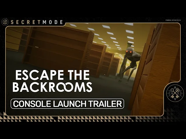 Escape The Backrooms | Official Console Launch Trailer  