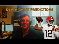 Quarterback Depth Chart Predictions