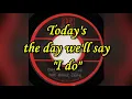 "Chapel Of Love" - The Dixie Cups (lyrics)