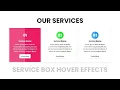 Our Services Box Hover Effects Html CSS Responsive Design