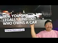 Private Investigator License Plate Search - Explained