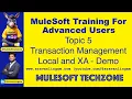 Topic 5 Transaction Management in Mule 4 sravanlingam