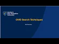 OVID Search Techniques