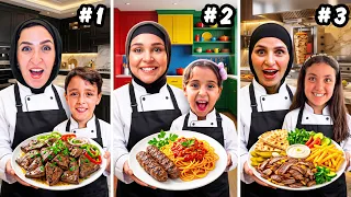 مسابقة افضل شيف🧑‍🍳 مين يستحق اللقب🤔 ندي ( راحت فيها ) 😱