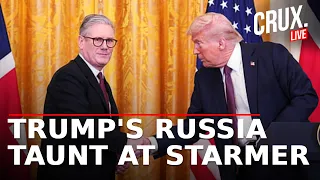 LIVE President Trump Asks UK Prime Minister Starmer If They Can Take On Russia Alone | Ukraine War