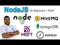 WebSocket Server Socket IO MQTT NodeJS for Beginners - Part8 Urdu Hindi