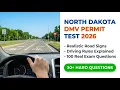 North Dakota DMV Permit Practice Test 2026 Pass Your Written Exam With These 100 Questions