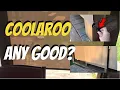 Coolaroo 448264 Cordless Outdoor Roller Shade with 90 UV Protection Mocha