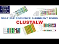 Sequence Alignment Multiple Sequence Alignment CLUSTALW Bioinformatics Tutorials
