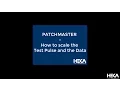 PATCHMASTER - How to scale the Test Pulse and the Data