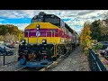 MBTA GP40MC-3 1130 Returns to Service in the Commuter Rail s 3rd Heritage Scheme - October 2025