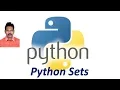 Python Fundamentals - Python Sets