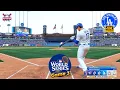 MLB The Show 25 Los Angeles Dodgers vs Toronto Blue Jays: World Series Game 3 - PS5 4K 60fps