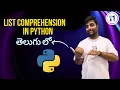 List Comprehension In Python Python Learn Python In 2025