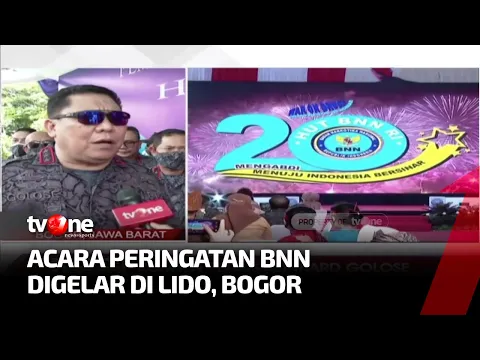 Peringatan HUT 20 Tahun, Kepala BNN Bacakan Pantun