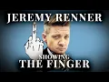 The hidden middle finger in all his movies