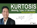 Kurtosis in English Explained with Example Descriptive Statistics Statistics Data Analysis