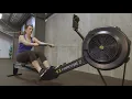 Working Out On the Concept2 Indoor Rower