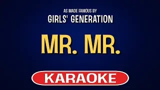 Download Mr.Mr. (Karaoke) - Girls' Generation MP3