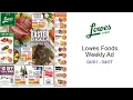 Lowes Foods Weekly Ad -
