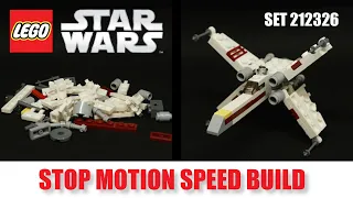 How to build LEGO® Star Wars 912304 | X-Wing Fighter (2023) | Stop Motion