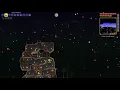 Terraria background meteor came out of background D