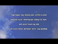 Download Lagu When I Get Old - Christopher and Chung Ha (lyrics video)