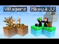 Download Lagu Villagers POOR vs Mikey \u0026 JJ RICH SKYBLOCK Battle in Minecraft (Maizen)