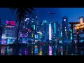 Download Lagu Cyberpunk Night City Walk | Rainy Calm Nighttime Ambience | Sleep Focus Chill Relax - Synthwave Mix