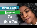 Daz 3D Beginners Tutorial The Scene Tab