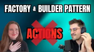 Builder and Factory Design Patterns Does the Action pattern not exist