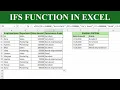 IFS Function in Excel Explained Handle Multiple Conditions Easily