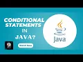 Java Conditional Statements if-else switch-case Explained Hindi English BaseCode