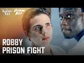 Robby Gets Into a Prison Fight Cobra Kai Tanner Buchanan Okea Eme-Akwari