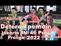 Lagu Deretan Pemain Jakarta BNI 46 Proliga 2022