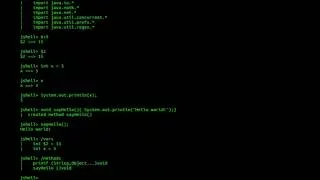 2 Minutes with JShell - Java 9 interpreter REPL