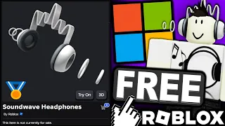 EVENT! HOW TO GET Soundwave Headphones! (ROBLOX MICROSOFT REWARDS EXCLUSIVE)