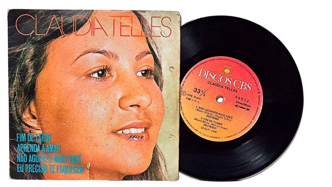 LP Compacto DE Claudia Telles de 1978