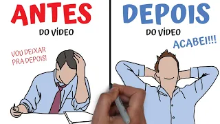 definitely end LAZINESS and PROCRASTINATION [IN PORTUGUESE]| Be A Better Person