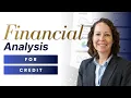 Financial Analysis for Credit Course Module
