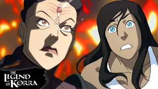 The Red Lotus Kidnaps Avatar Korra Full Scene The Legend Of Korra 