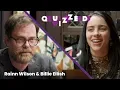 Billie Eilish gets QUIZZED by Rainn Wilson on The Office Billboard