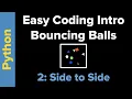 Python Bouncing Ball Simulator 2