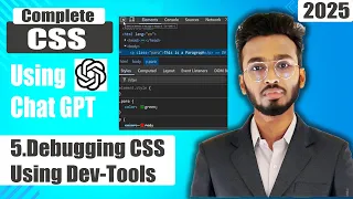 CSS Tutorial for Beginners Debugging CSS Issues Using Developer Tools CSS Full Course