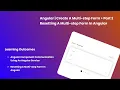 Angular Create A Multi-step Form Part 2 Resetting A Multi-step Form In Angular